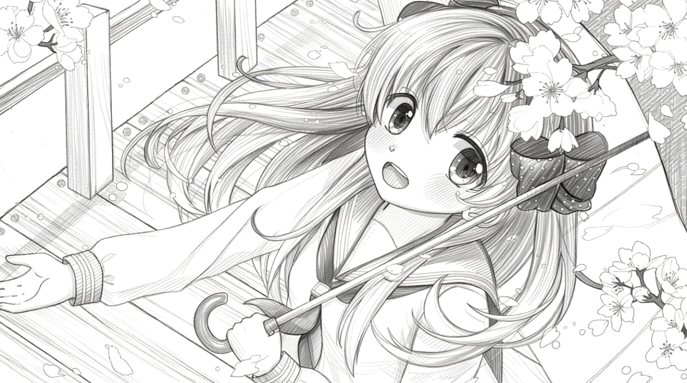 girls coloring pages - coloring page
