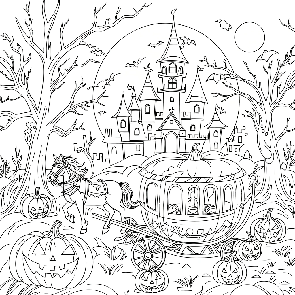 free halloween coloring pages - coloring sheets