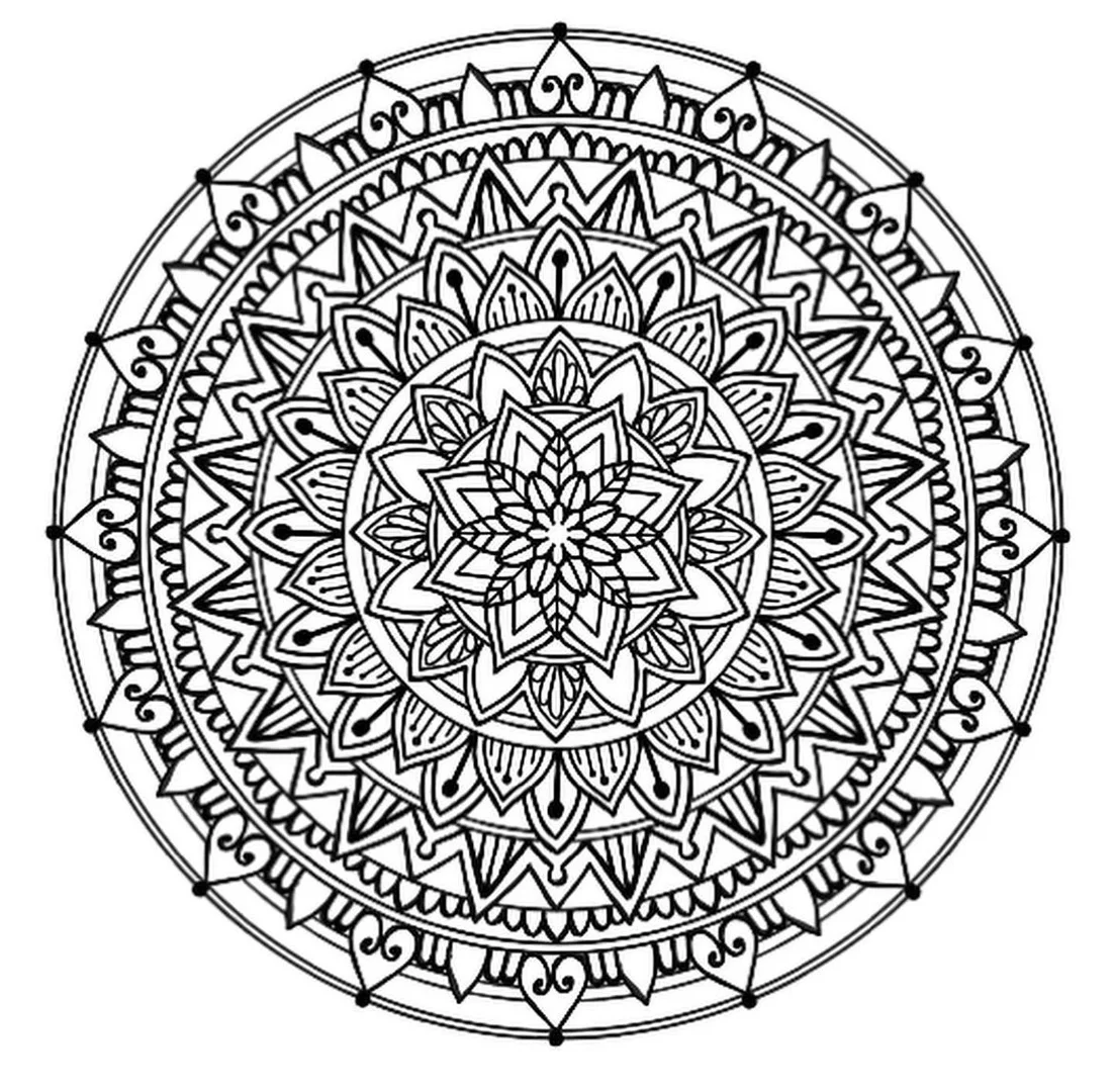 mandalas coloring pages - coloring pages printable