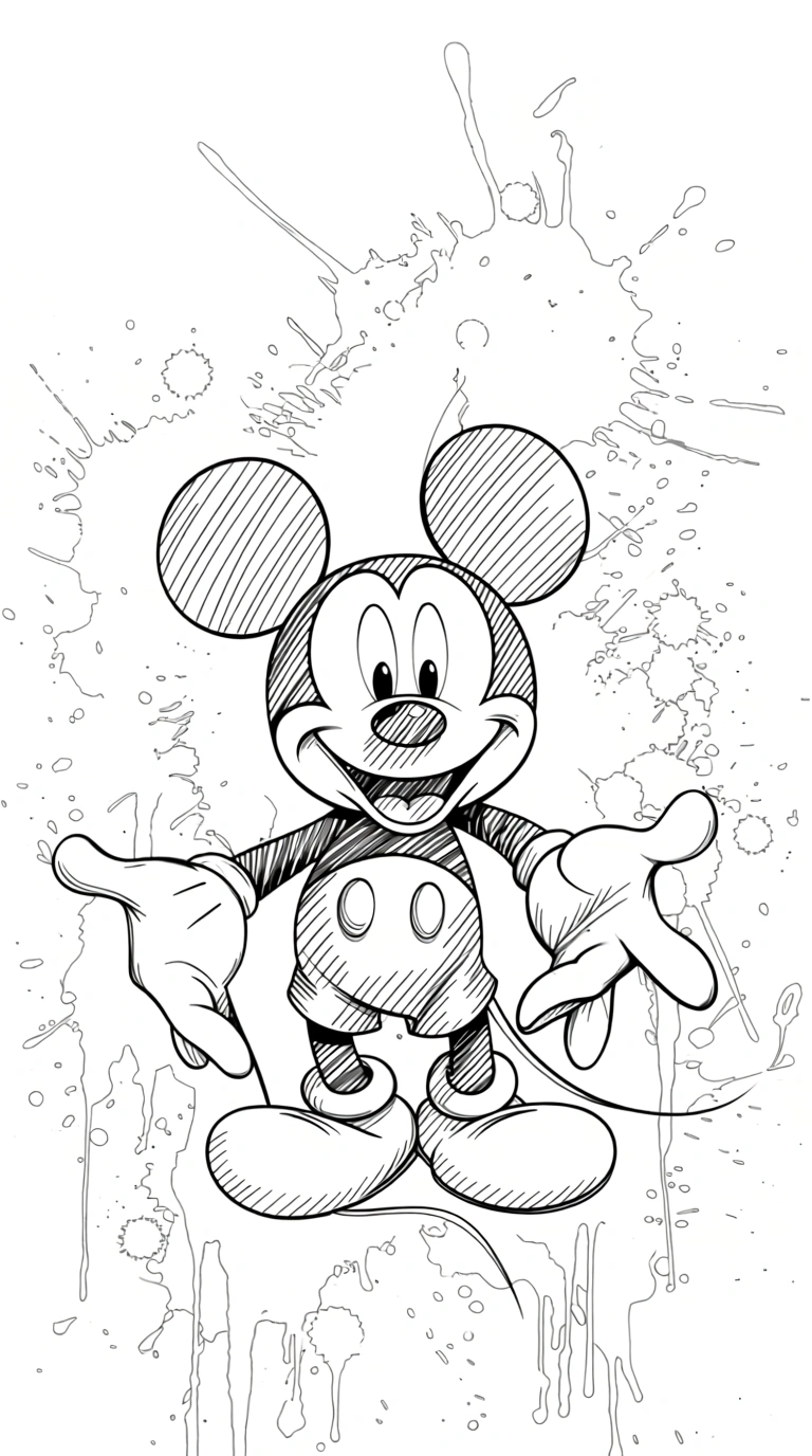 mickey mouse coloring pages - coloring pages