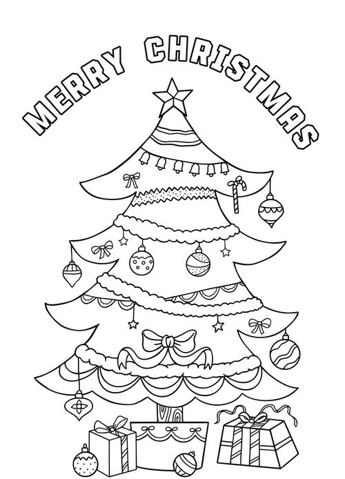 printable christmas coloring pages - coloring books