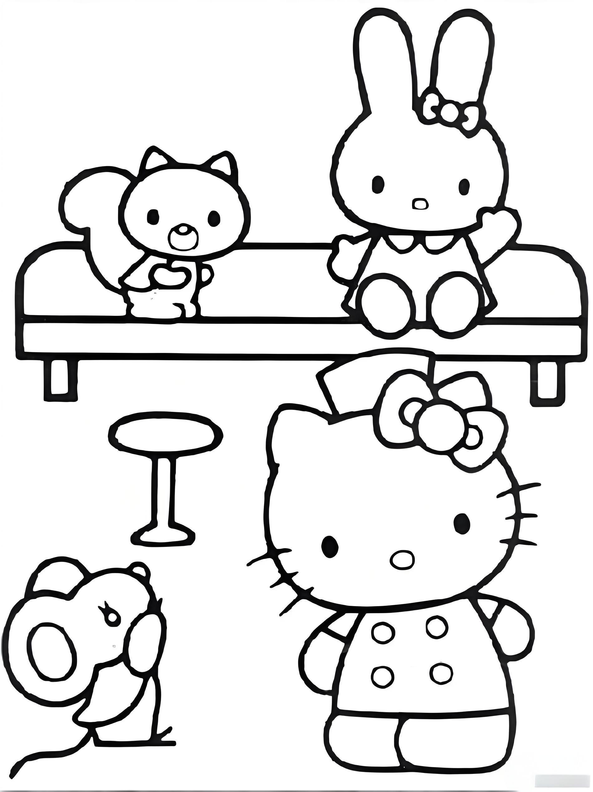 coloring pages hello kitty - crayola coloring pages