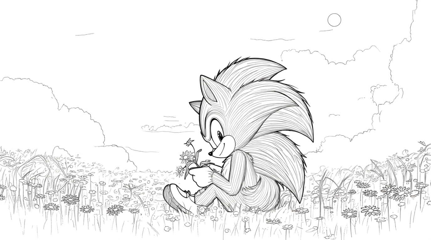 sonic color pages - free coloring pages for kids