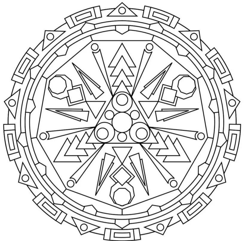free mandala coloring pages - free printable coloring pages