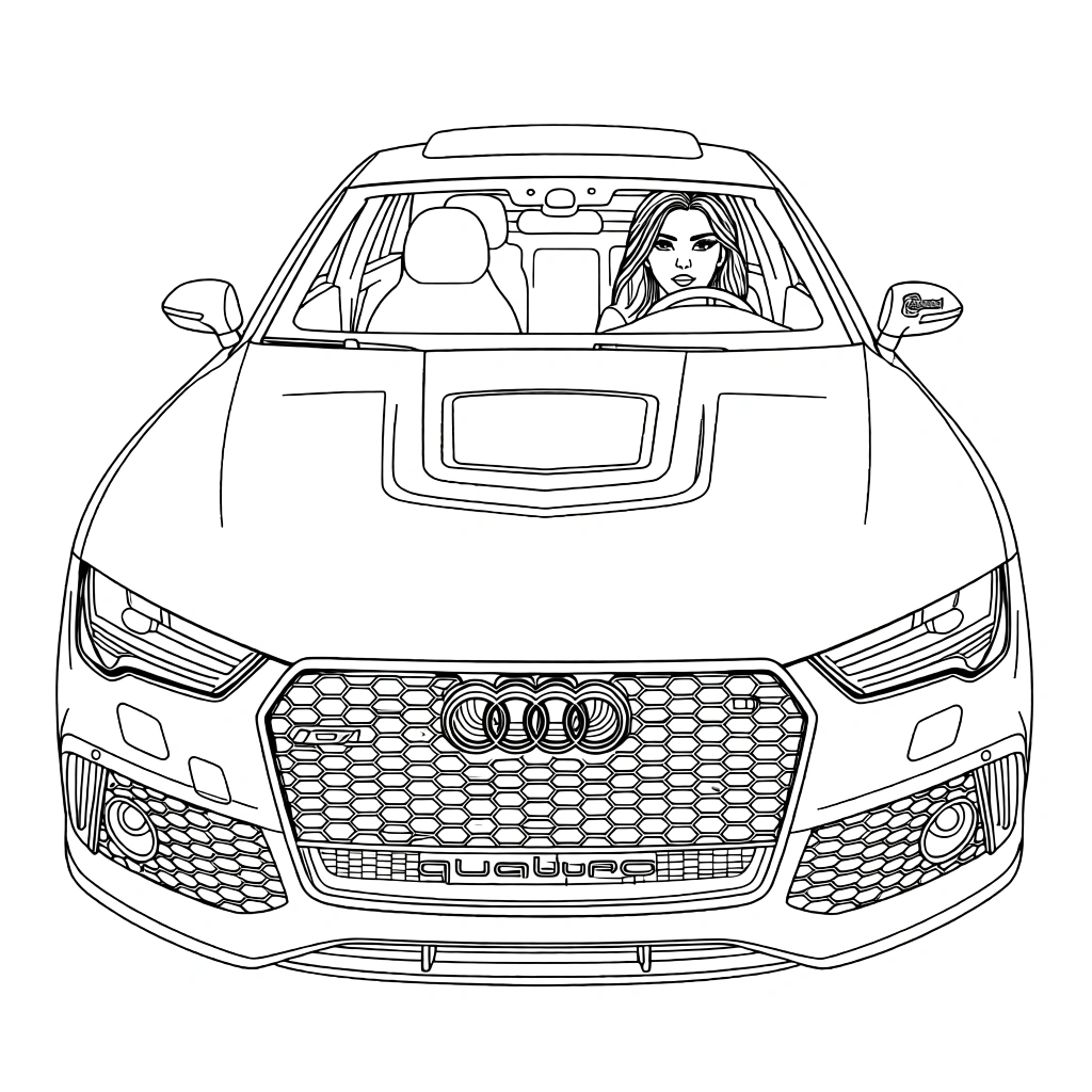cars coloring page - coloring pages for adults