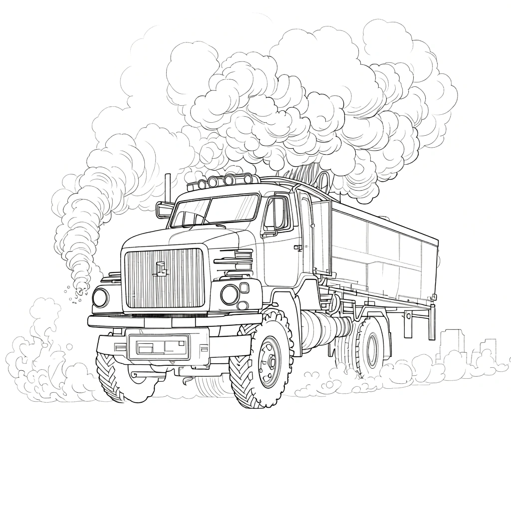 monster truck coloring pages - free coloring pages for kids
