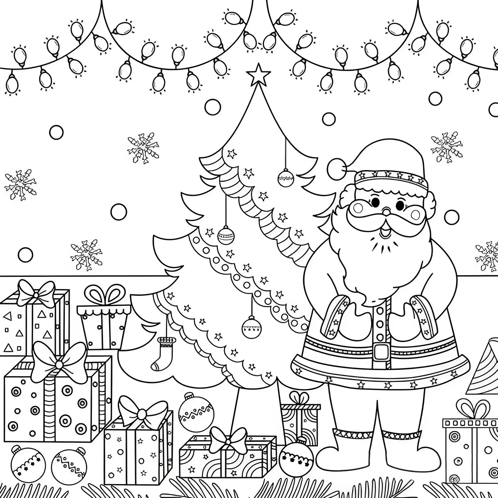 hello kitty christmas coloring pages - crayola coloring pages