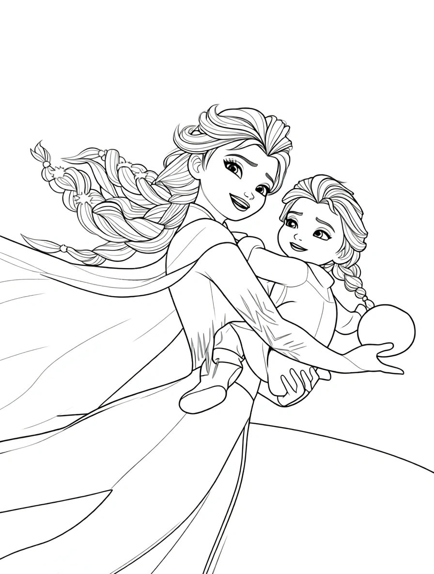 elsa frozen coloring pages - coloring pages free