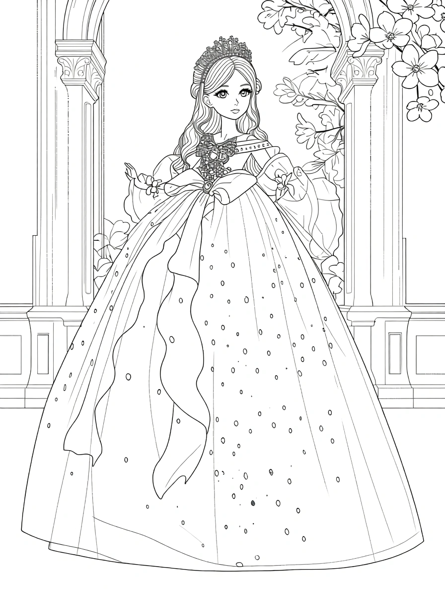 barbie coloring pages - cute coloring pages for kids