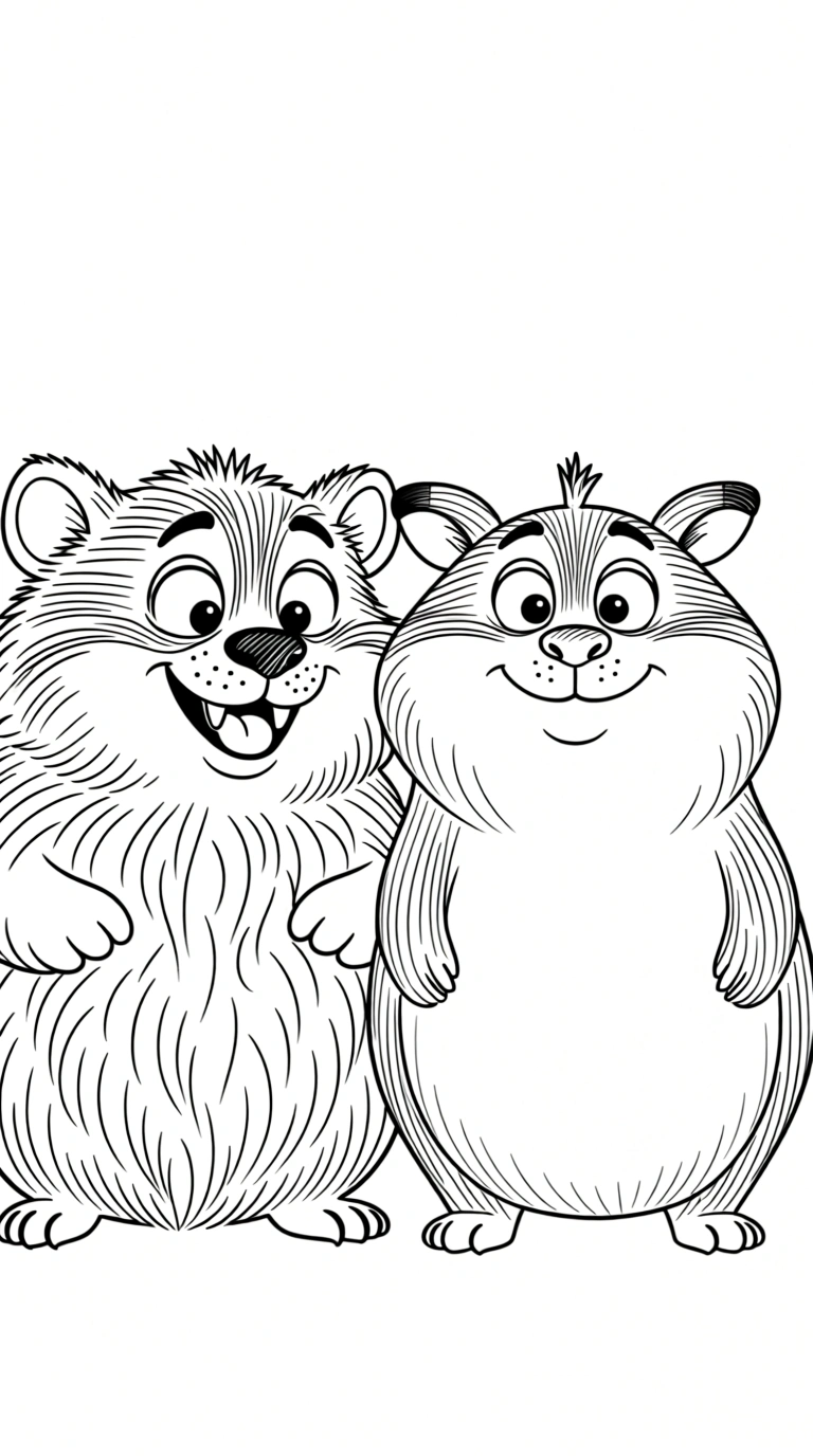 animal coloring pages - coloring book