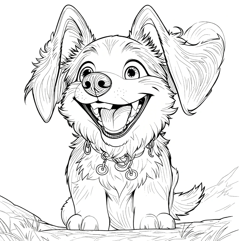 dog coloring pages printable - free coloring pages