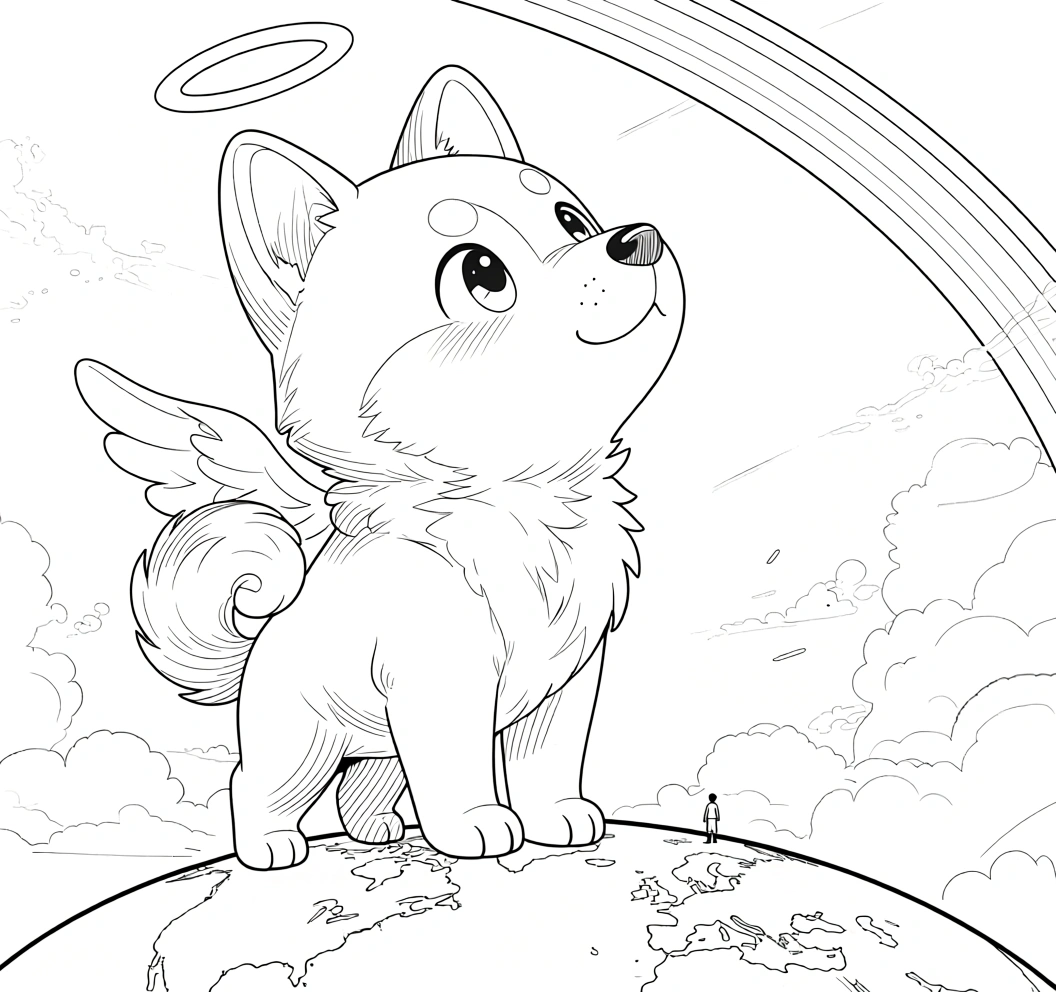 cute puppy dog coloring pages - coloring pages free