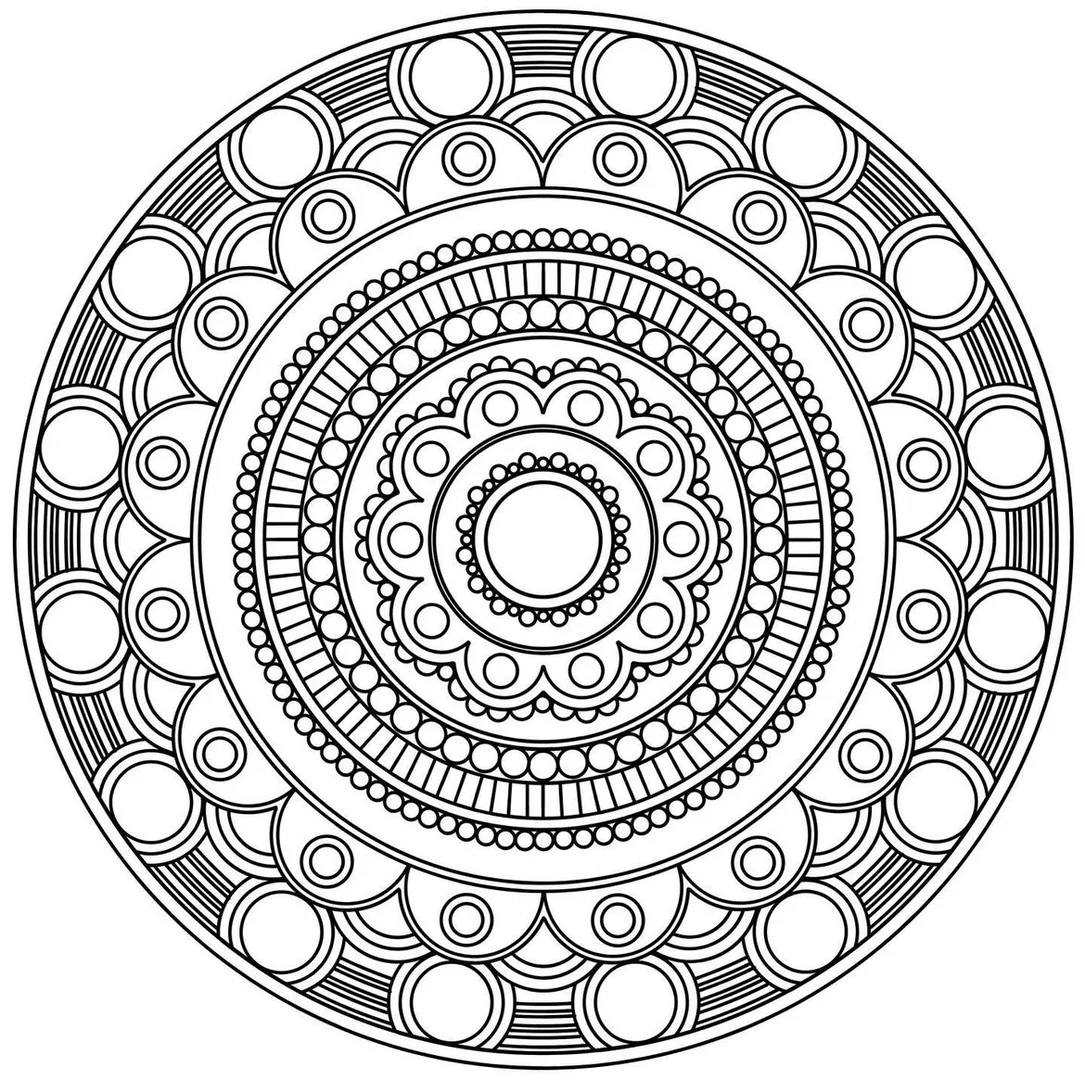mandalas coloring pages - free coloring pages for kids