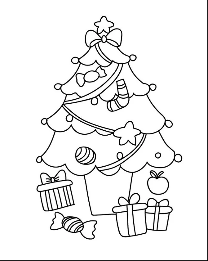 printable christmas coloring pages - coloring pages free