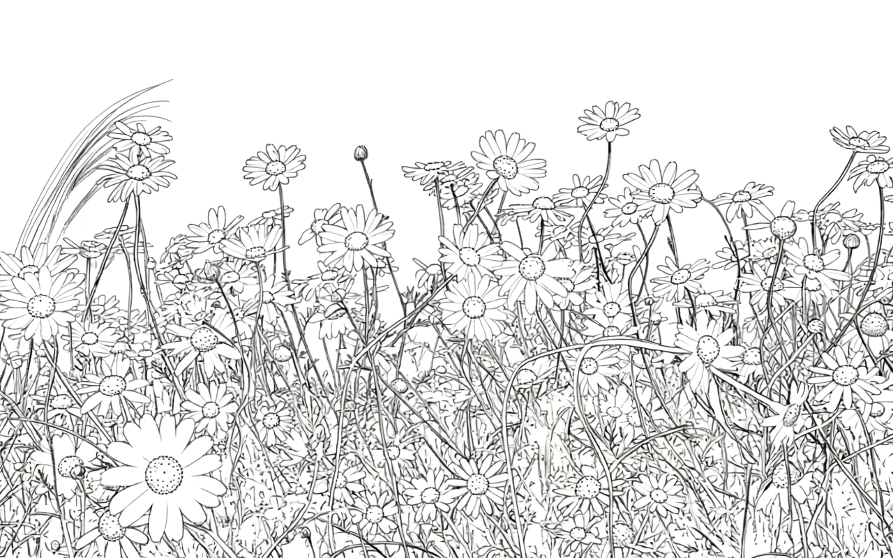 flower coloring pages - free printable coloring pages