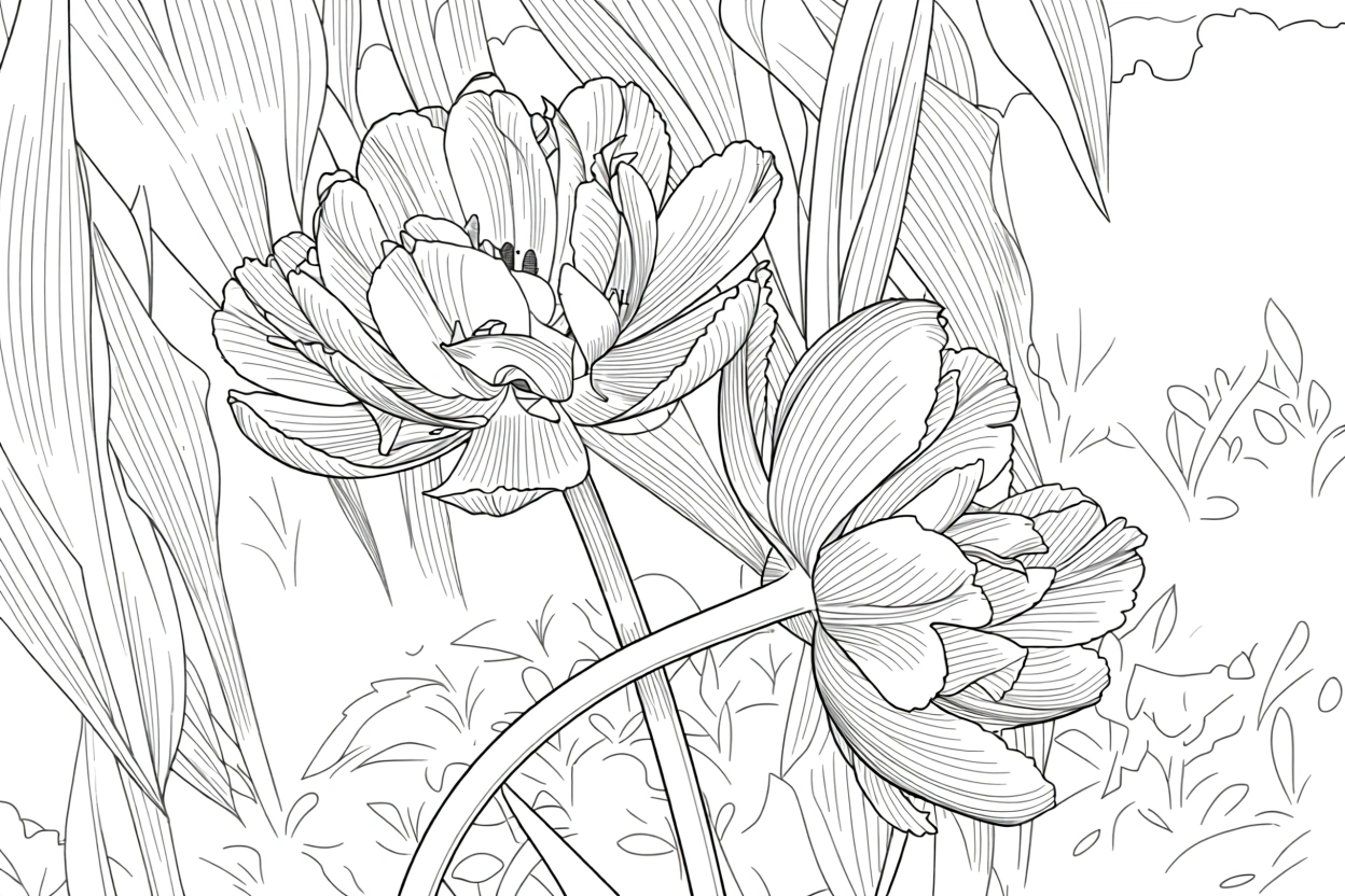 coloring pages flower - free coloring pages