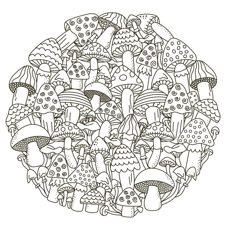 monday mandala coloring pages - coloring pages for kids
