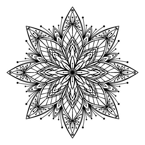 mandala coloring page - free coloring pages for kids