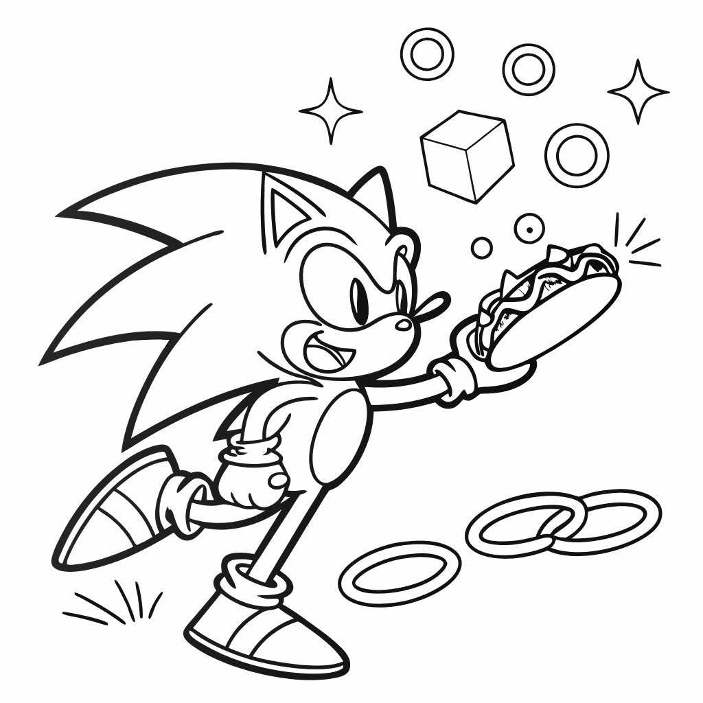 coloring pages sonic - coloring pages printable