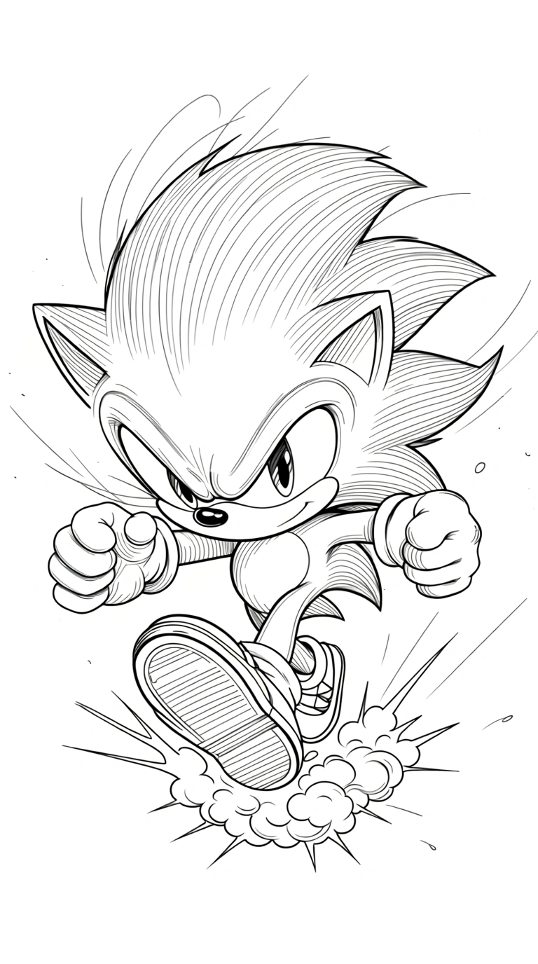 shadow sonic coloring pages - coloring books